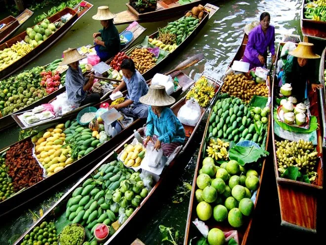 Về Cần Thơ nhớ đi chợ nổi Cái Răng Về Cần Thơ nhớ đi chợ nổi Cái Răng
