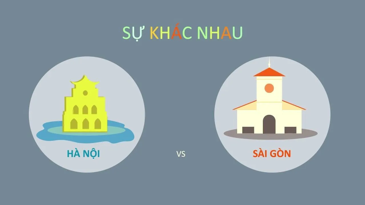 10 điểm khác nhau thú vị giữa Sài Gòn và Hà Nội
