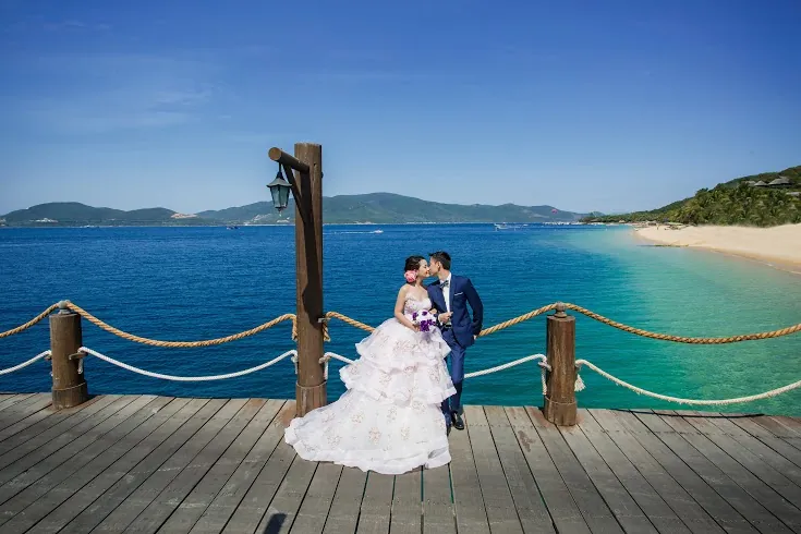 Lung linh ảnh cưới Nha Trang mùa của nắng