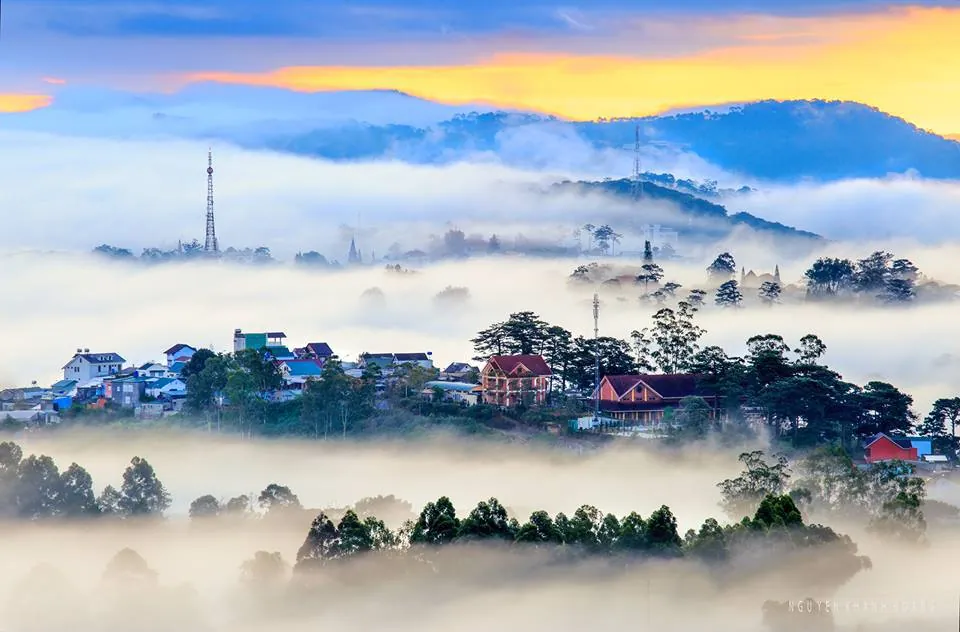 Nét quyến rũ của biển mây Đà Lạt