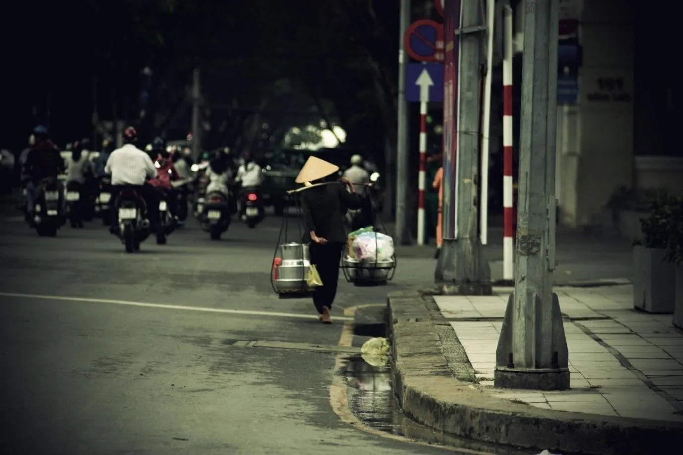 Những hình ảnh đẹp về Sài Gòn qua bức tranh 4 gam màu