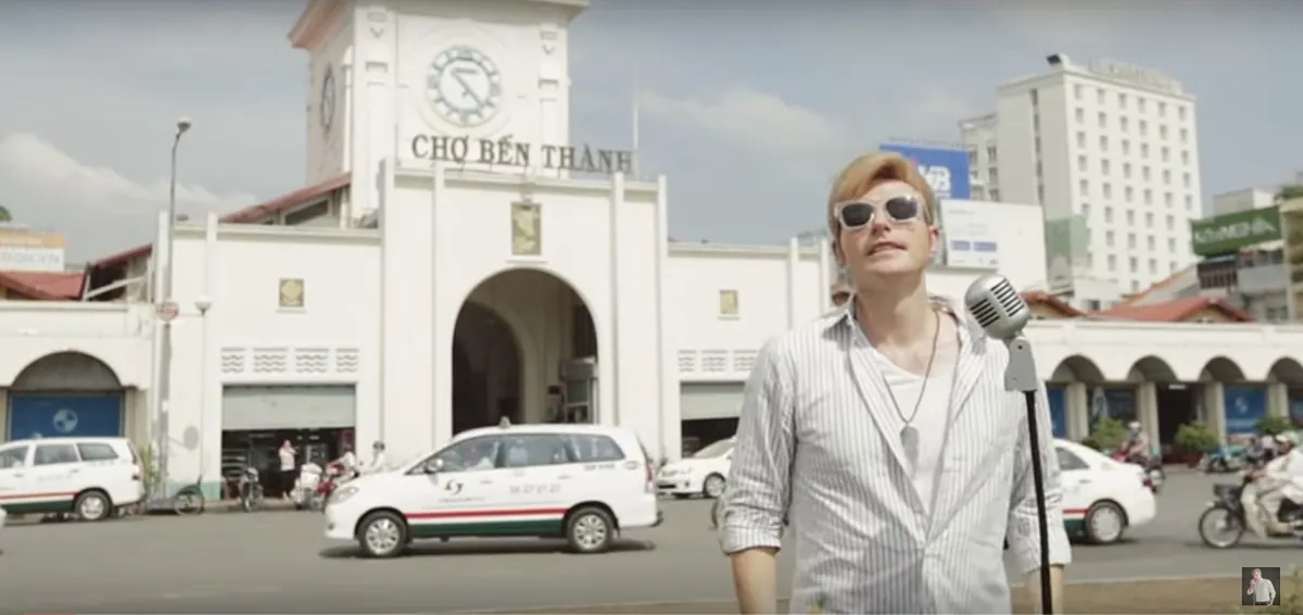 Hình ảnh Sài Gòn trong MV ca nhạc mới của Kyo York