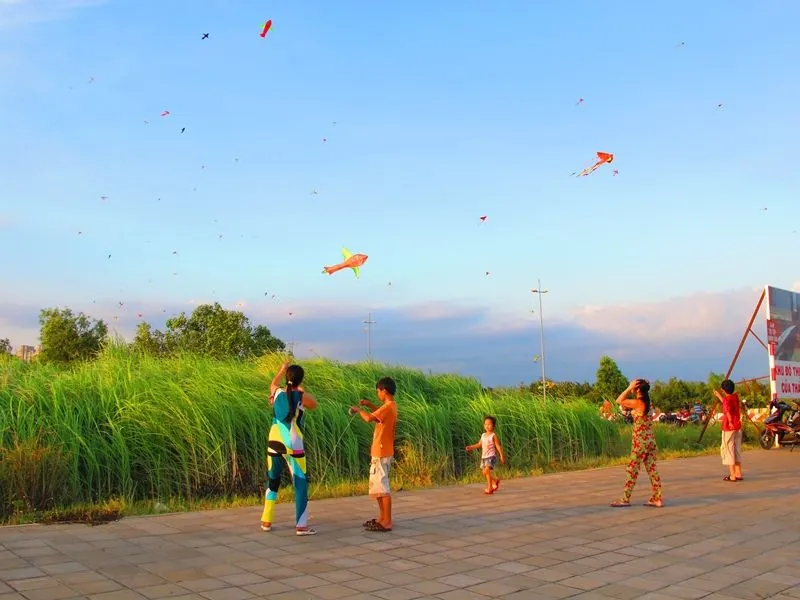 Thiên đường gió cho cánh diều ở thành phố Hồ Chí Minh