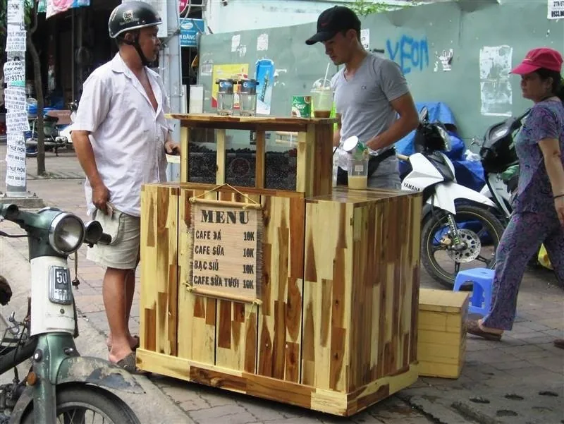 Ẩm thực Sài Gòn bên những chiếc xe đẩy Mà chỉ thay đổi đề phù hợp hơn với Sài Gòn