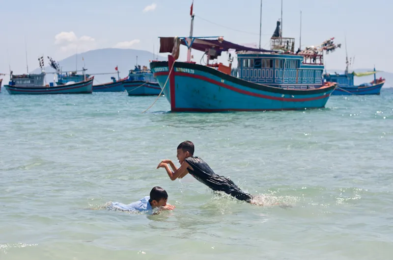 Du lịch Ninh Thuỷ khám phá những làng chài ven biển Du lịch Ninh Thuỷ khám phá những làng chài ven biển