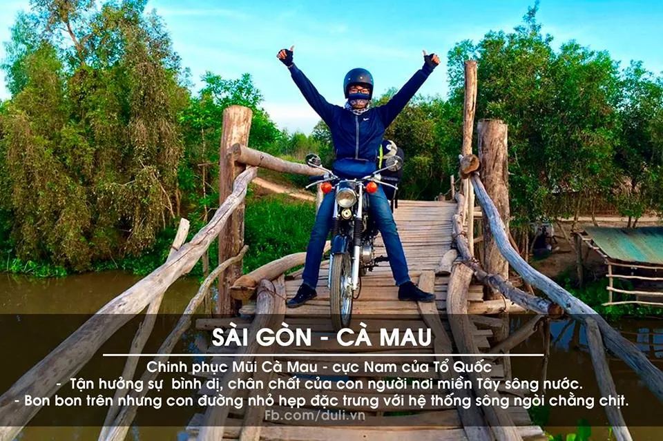 Hướng dẫn phượt cung đường Sài Gòn - Cà Mau chinh phục cực Nam Hướng dẫn phượt cung đường Sài Gòn Cà Mau chinh phục cực Nam