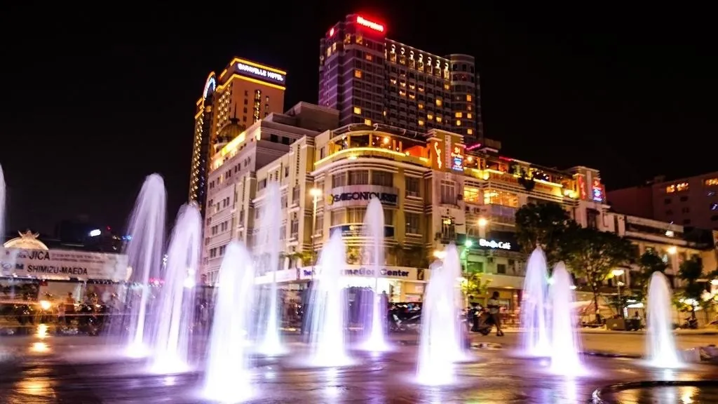 Khám phá màn nhạc nước độc đáo tại phố đi bộ Nguyễn Huệ Khám phá màn nhạc nước độc đáo tại phố đi bộ Nguyễn Huệ