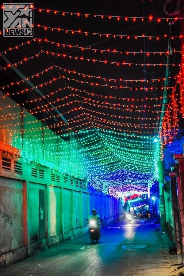 Lấp lánh xóm đạo Sài Gòn mùa Giáng Sinh Lấp lánh xóm đạo Sài Gòn mùa Giáng Sinh