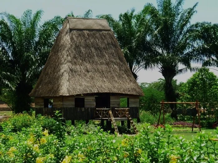 Những ngôi nhà lá Giang Điền đẹp mộng mơ