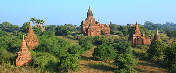 Du lịch Myanmar ngắm những đền tháp cổ kính ở Bagan Những đền tháp cổ kính ở Bagan