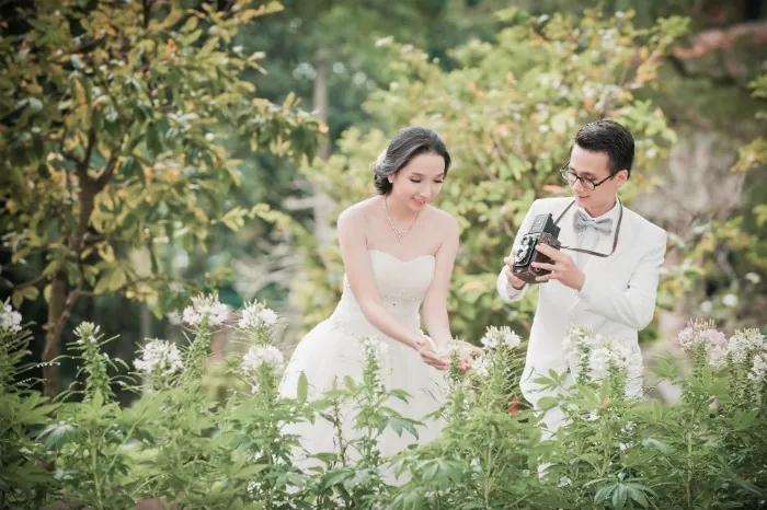 Những địa điểm chụp hình cưới nội thành Sài Gòn - Kỳ 2 Thảo Cầm Viên - Ngọt ngào bên những luống hoa