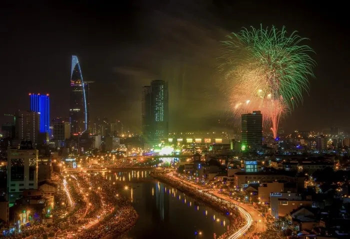 Những địa điểm lý tưởng để quan sát pháo hoa Tết Dương lịch ở Sài Gòn Những địa điểm lý tưởng để quan sát pháo hoa Tết ở Sài Gòn