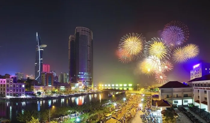 Những địa điểm lý tưởng để quan sát pháo hoa Tết Dương lịch ở Sài Gòn Những địa điểm lý tưởng để quan sát pháo hoa Tết ở Sài Gòn