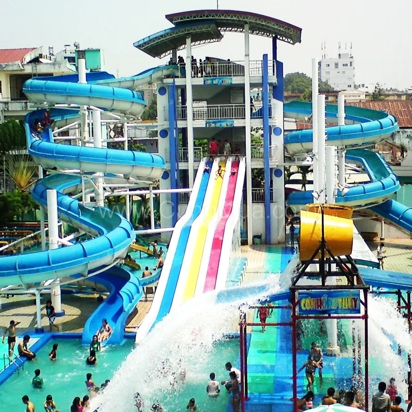 Quận 5 có gì chơi hấp dẫn giới trẻ Sài Thành ? Quận 5 - Vừa có khu trượt nước, trò chơi cảm giác mạnh