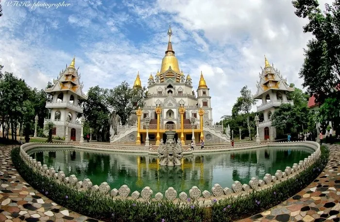 Quận 9 có gì chơi bên chốn thanh bình giữa đất Sài Gòn Chùa Bửu Long cổ kính, uy nghi, lộng lẫy