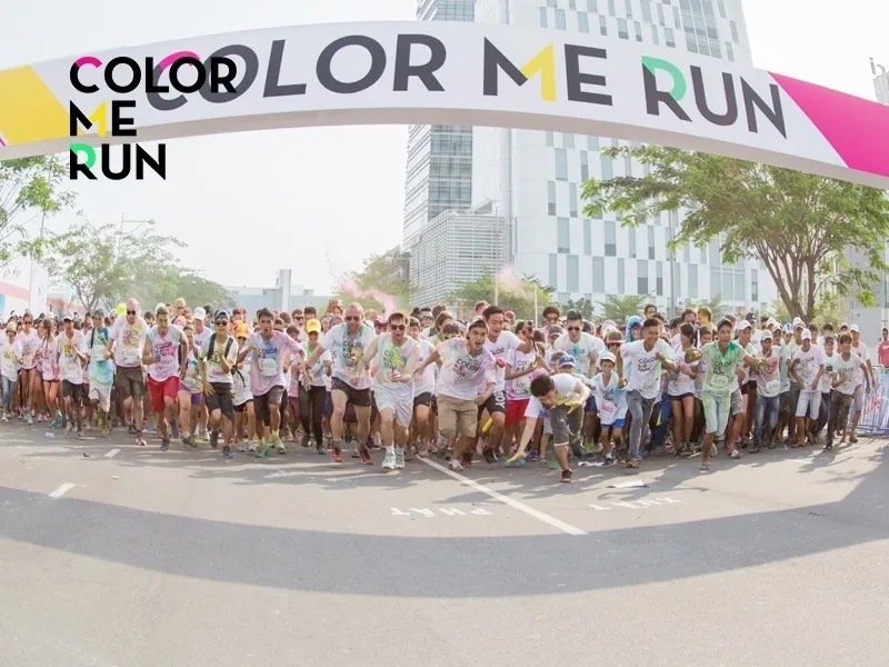 Color Me Run đường đua sắc màu
