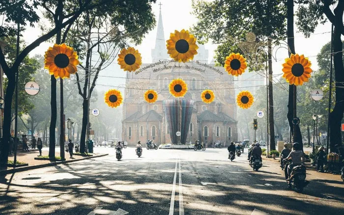 Sài Gòn những ngày xuân chạm ngõ Sài Gòn những ngày xuân chạm ngõ