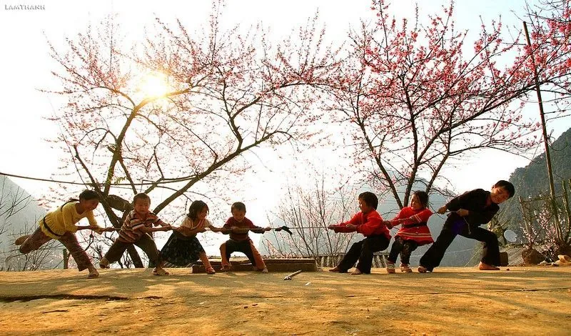 Xuân về trên cao nguyên đá Hà Giang Xuân về trên cao nguyên đá Hà Giang
