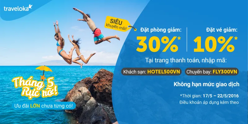 Bỏ túi lời khuyên hữu ích cho mùa du lịch hè nóng bỏng Khuyến mãi của Traveloka