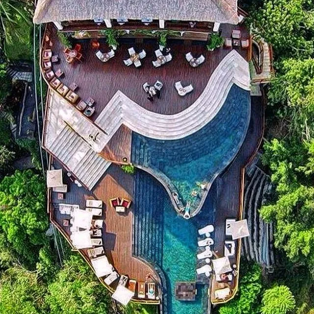 Cận cảnh bể bơi đẹp nhất thế giới tại thiên đường du lịch Bali Cận cảnh bể bơi đẹp nhất thế giới tại thiên đường du lịch Bali
