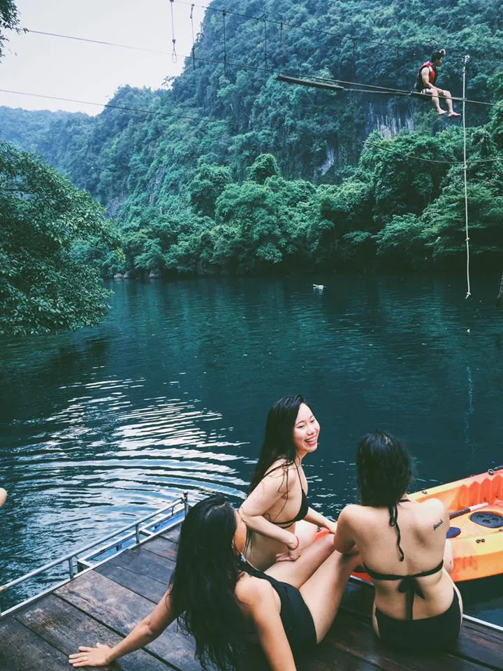 Quảng Bình thiên đường ngay Việt Nam chứ đâu du lịch quảng bình suối nước mọoc sông chày hang tối