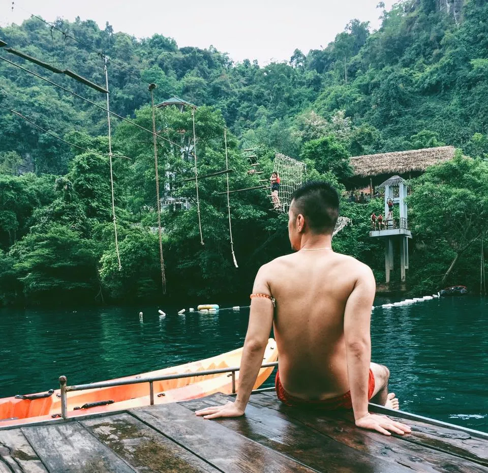 Quảng Bình thiên đường ngay Việt Nam chứ đâu du lịch quảng bình suối nước mọoc sông chày hang tối