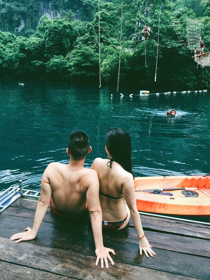 Quảng Bình thiên đường ngay Việt Nam chứ đâu du lịch quảng bình suối nước mọoc sông chày hang tối