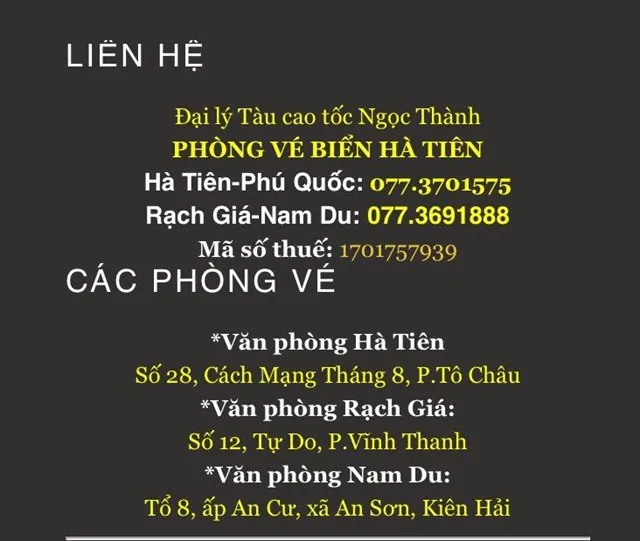 Mách nước oanh tạc Nam Du 3N2Đ chưa tới 2 triệu đồng Mách nước oanh tạc Nam Du 3N2Đ chưa tới 2 triệu đồng