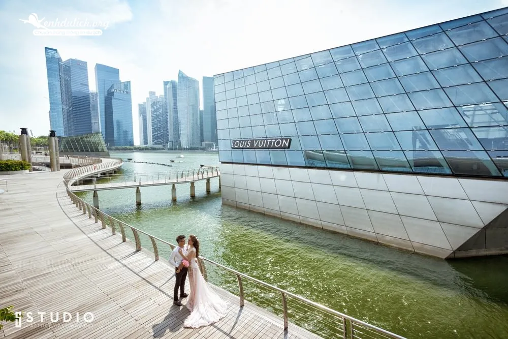 Ảnh cưới đẹp ở Singapore